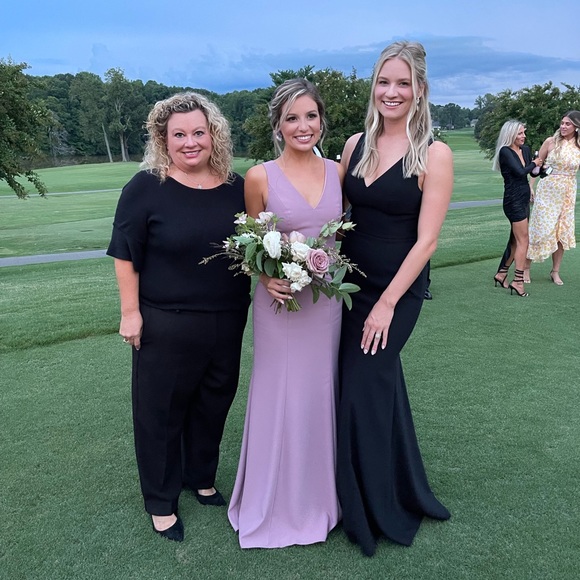 Dusty Rose Bella Bridesmaids Dress | Size 0 - Picture 6 of 6